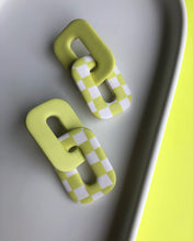 Load image into Gallery viewer, POP | nexa checker earrings