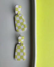 Load image into Gallery viewer, POP | mirra checker earrings