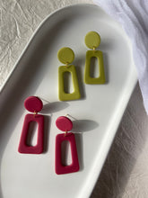 Load image into Gallery viewer, GLITZ | celia trapezoid earrings

