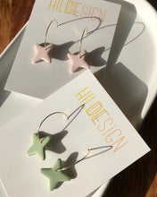 Load image into Gallery viewer, MISC | stella hoop earrings // haze