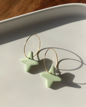 Load image into Gallery viewer, MISC | stella hoop earrings // haze