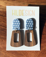 Load image into Gallery viewer, DENIM | silva earrings