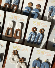 Load image into Gallery viewer, DENIM | ascena floral earrings