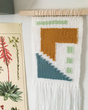 Load image into Gallery viewer, WOVEN WALL HANGING | modern geometry