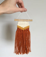 Load image into Gallery viewer, WOVEN MINIATURE | sparkle chevron wall hanging