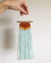 Load image into Gallery viewer, WOVEN MINIATURE | solid chevron wall hanging