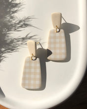 Load image into Gallery viewer, COZY | mirra gingham earrings

