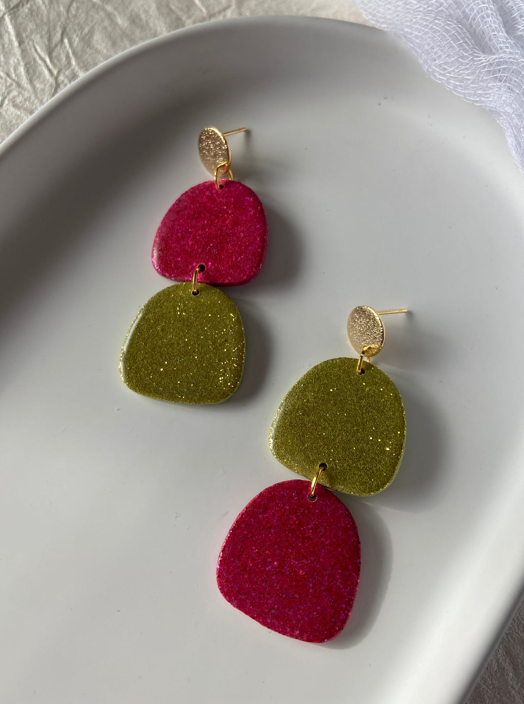 GLITZ | gumdrop earrings