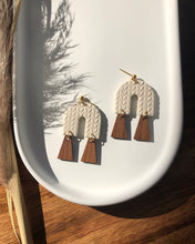 Load image into Gallery viewer, COZY | entra sweater earrings
