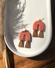 Load image into Gallery viewer, COZY | entra sweater earrings
