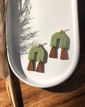 Load image into Gallery viewer, COZY | entra sweater earrings
