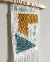 Load image into Gallery viewer, WOVEN WALL HANGING | modern geometry
