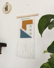 Load image into Gallery viewer, WOVEN WALL HANGING | modern geometry
