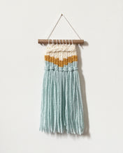 Load image into Gallery viewer, WOVEN MINIATURE | sparkle chevron wall hanging
