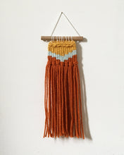 Load image into Gallery viewer, WOVEN MINIATURE | solid chevron wall hanging
